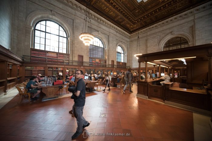public library, New York