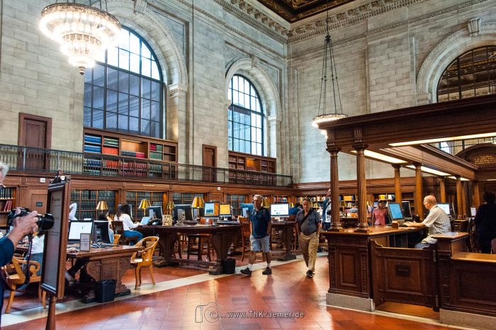 public library, New York